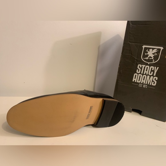 Boys Stacy Adams Kids Dunbar Wingtip Oxford size 5 - Picture 3 of 5